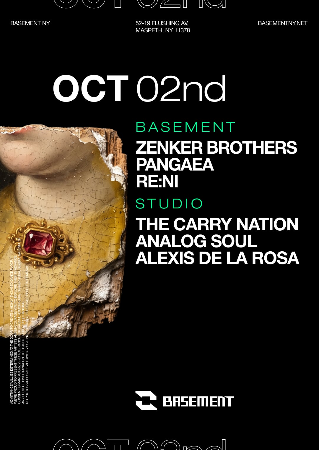 Zenker Brothers / Pangaea / re:ni / The Carry Nation / Analog Soul / ALEXIS DE LA ROSA