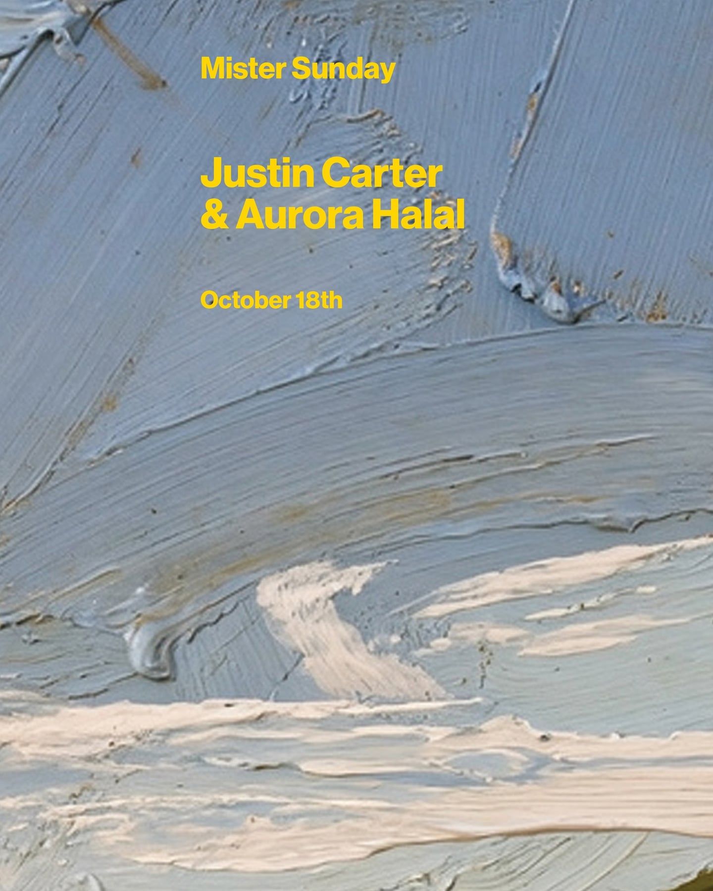 Mister Sunday: Aurora Halal and Justin Carter